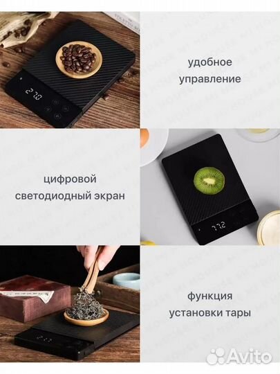 Кухонные электроные весы Xiaomi Duka ES1 (8кг)