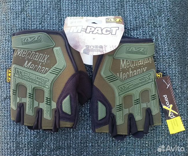 Перчатки Тактические Беспалые M-Pact Mechanix