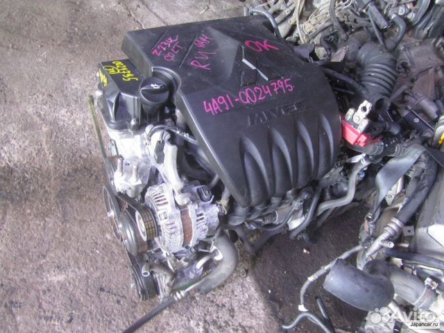 Двигатель 4A91 ммс ланцер 10,контрактный