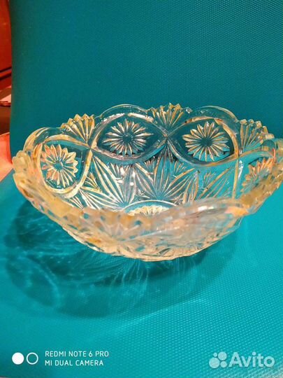 Вазы хрустальные СССР