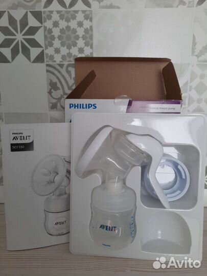 Молокоотсос avent ручной