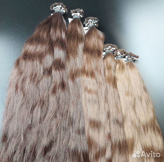 Волосы для наращивания Эксклюзив, 50см, волна, опт