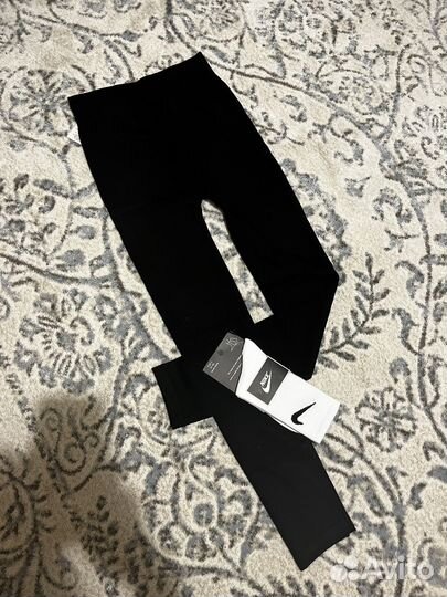 Новые лосины в рубчик + носки