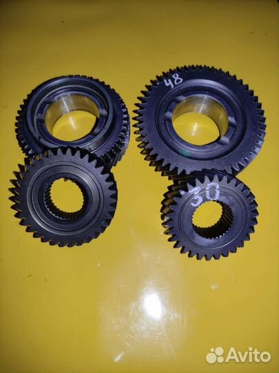 Скоростные пары 34/44, 30/48 пятая и шестая пары