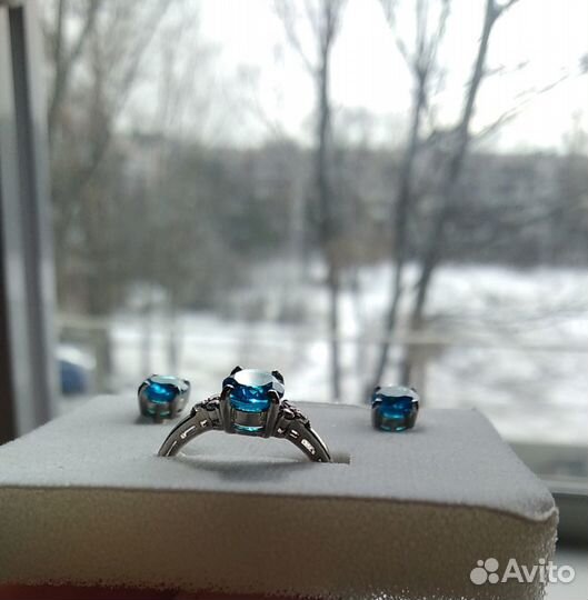 Серебряные серьги