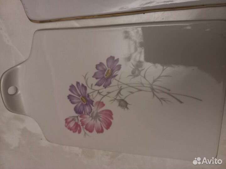 Доска сырная фарфоровая Дулево