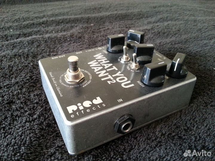 Педаль эффектов дисторшн Piod Eff. What You Want 2
