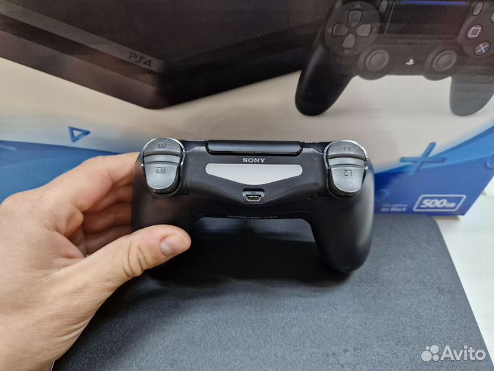 Игровая приставка Sony PlayStation 4 Slim 500Gb Bl