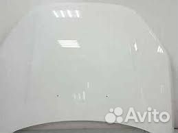 Капот Лада Веста в цвет белый 221 Ледниковый новый