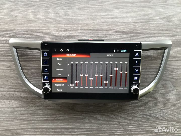 Магнитола Honda CR-V 4 + физические кнопки