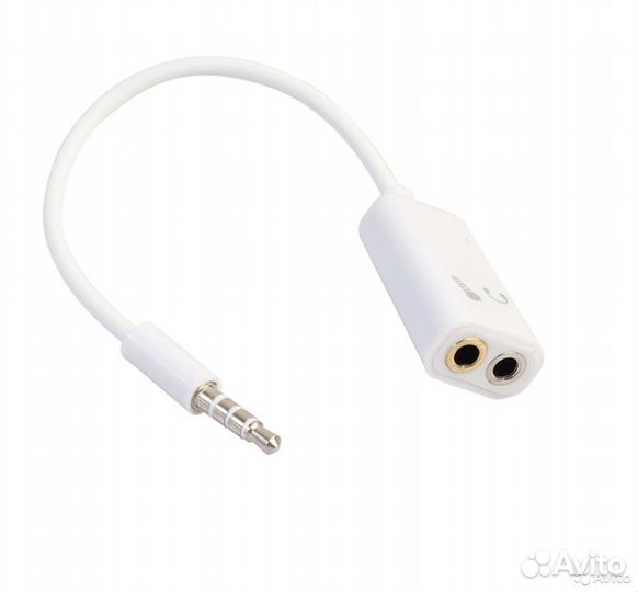 Разветвитель аудио на микрофон и наушники