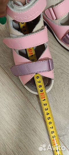 Босоножки для девочки 30 размер натуральная кожа