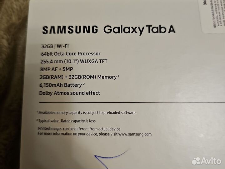 Samsung galaxy tab A10.1 sm-t510