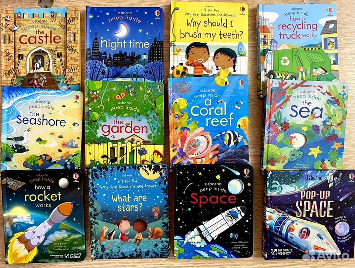 Книги с окошками на английском языке