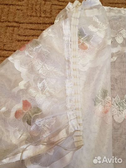 Штора на кухню арка двух видов