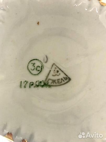 Самовар розовая Гжель