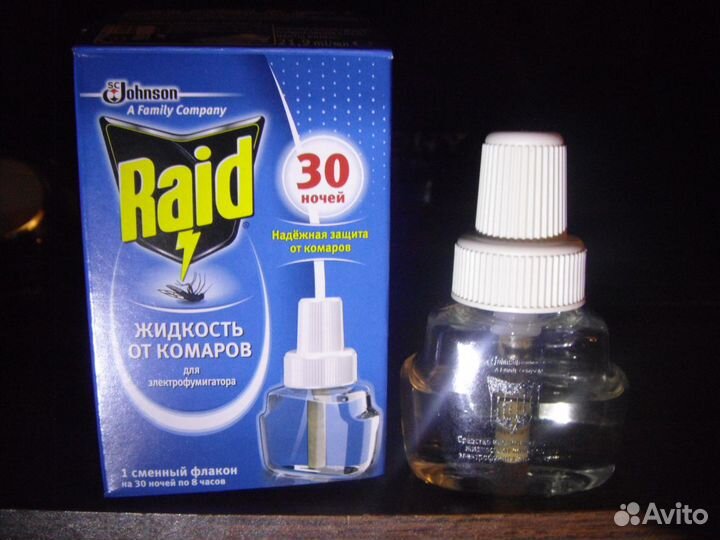 Жидкость для электрофумигатора Raid