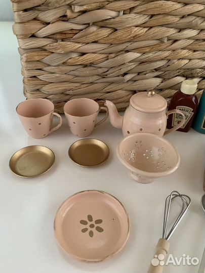 Продукты и посуда maileg,оригинал