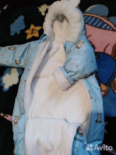Комбинезон демисезонный 74 р, на мальчика