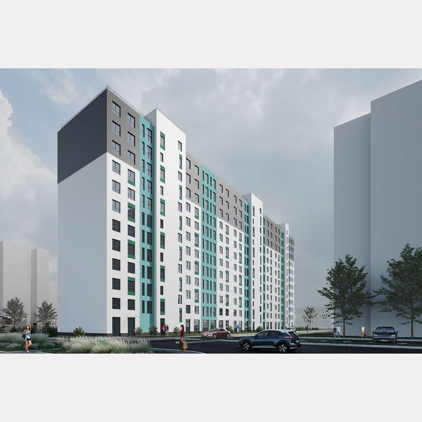 1-к. квартира, 30 м², 3/12 эт.