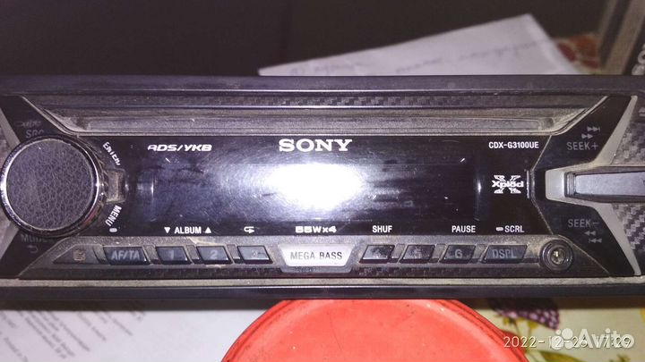 Автомагнитола sony
