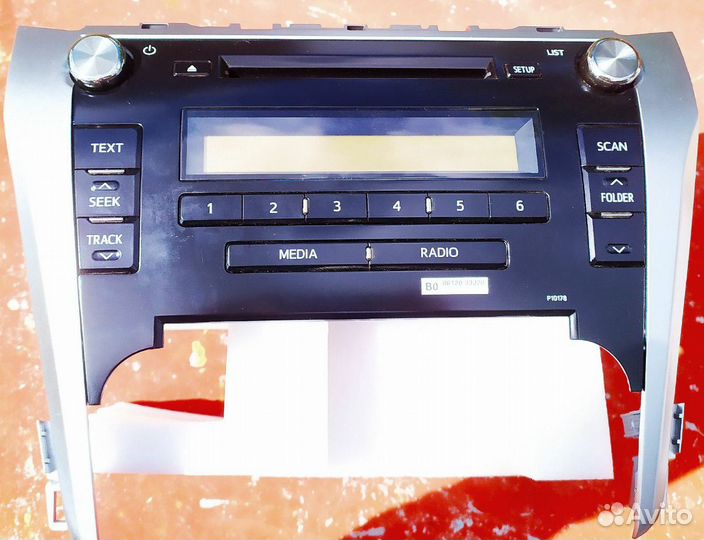 Магнитола тойота камри 50 штатная