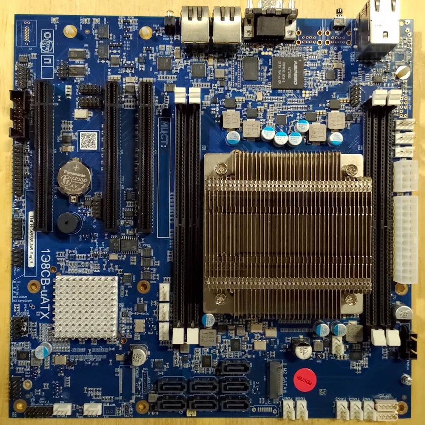 [1Э8СВ-UATX] Эльбрус Мцст Панель (Материнская Плата) 1э8св-Uatx