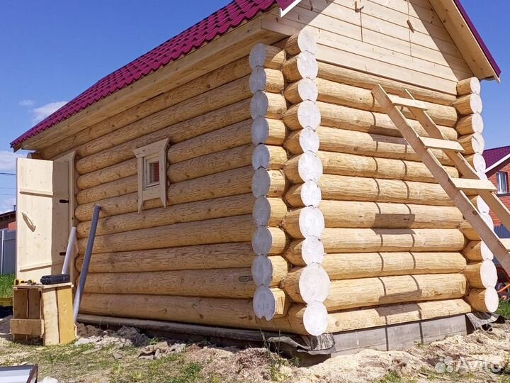 Строительство бани 6 на 3 под крышу или под ключ