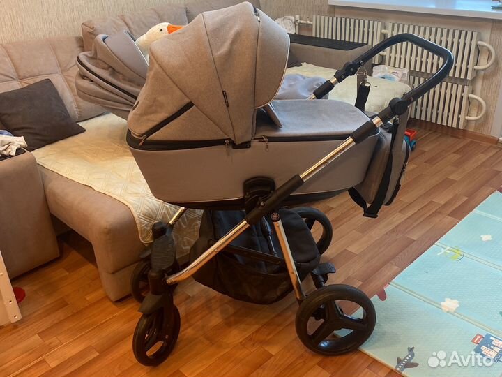 Коляска 2 в 1 adamex barcelona special edition