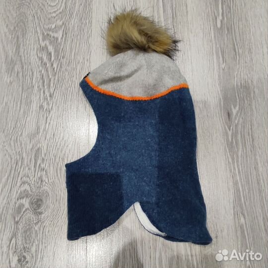 Шапка-шлем зимняя 2 года почти новая