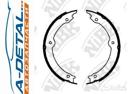 Колодки барабанные NiBK FN0647