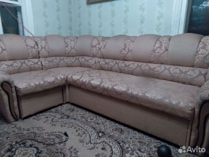 Диван и кресло бу