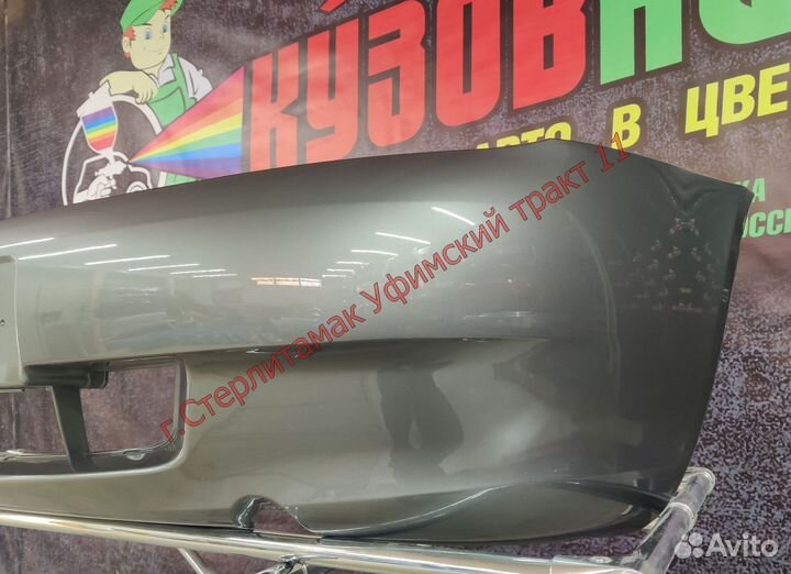 Бампер калина без птф ваз 1118 новый все цвета