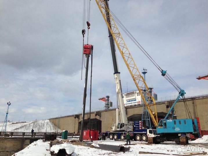 Аренда вибропогружателей junttan, muller