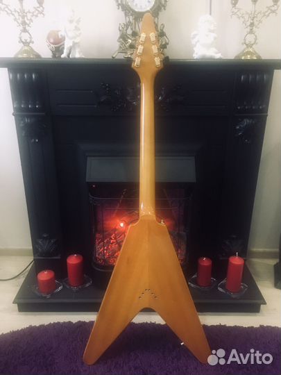 Epiphone Flying V Korina