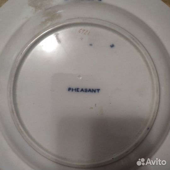 Декоративная тарелка Англия