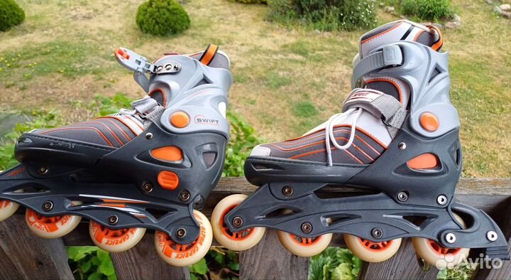Роликовые коньки раздвижные 40-43 размер