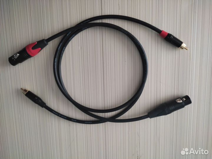 RCA - XLR мама Canare (Япония)