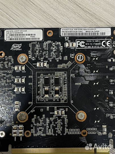 Nvidia Palit geforce gtx 1660 ti аналог super