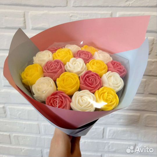 Букет из шоколадных роз