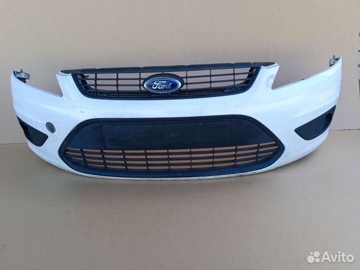 Передний бампер Форд Фокус 2 рестайлинг