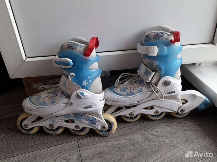 Детские ролики и защита с 31 по 35размер