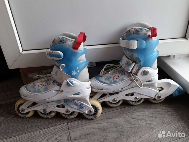 Детские ролики и защита с 31 по 35размер