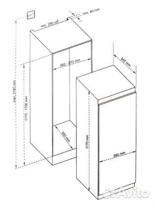 Встраиваемая морозильная камера Scandilux fnbi524E