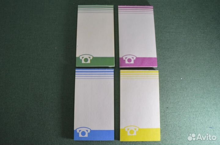 Блокнот комплект блоков для записей. 4 штуки в упа