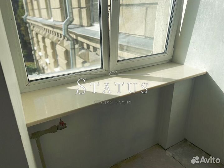 Подоконник из искусственного камня