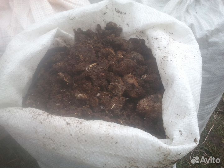Перепелиный навоз - помёт в мешках