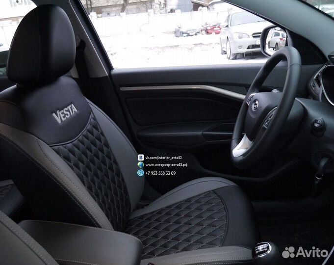 Чехлы Лада Веста (SW Cross)