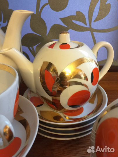 Сервиз чайный Вербилки Райское яблоко