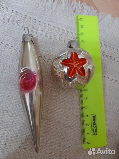 Елочные игрушки СССР